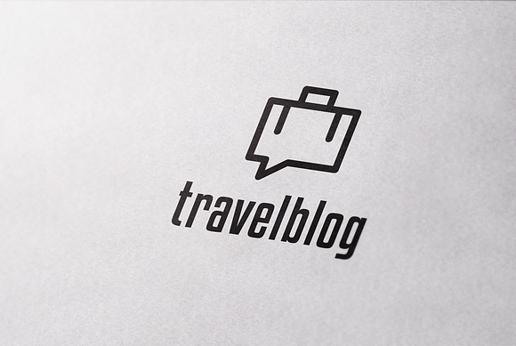 Travel Blog Logo Template in Logo Templates - product preview 3