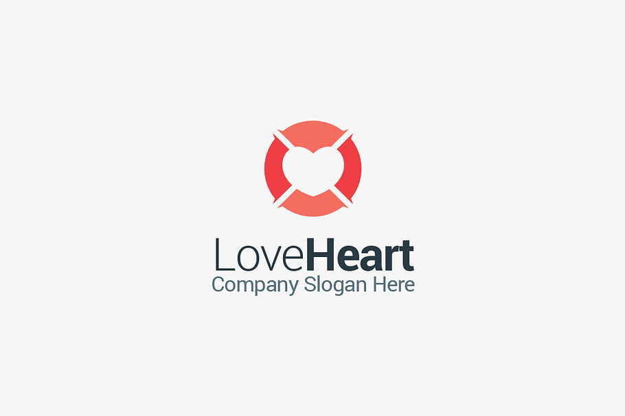 Love Heart Logo in Logo Templates - product preview 8