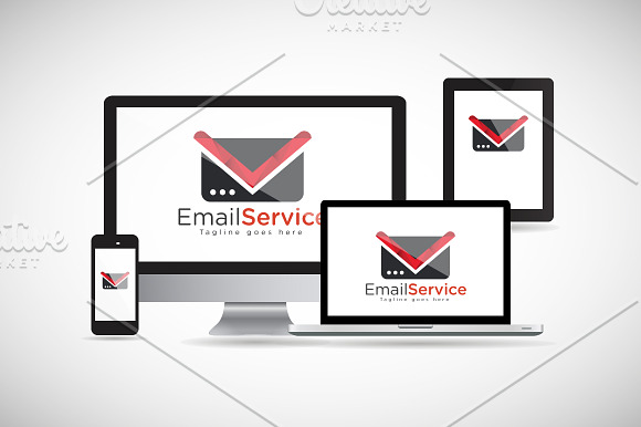 [68% off] Email Service Logo in Logo Templates - product preview 2