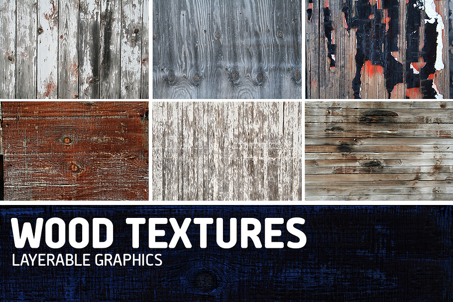 Wood Texture Overlays-Pack of 11