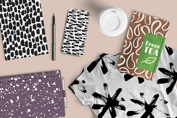 40 Hand Drawn Seamless Patterns in Patterns - product preview 4