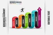 Business Success Infographic Element