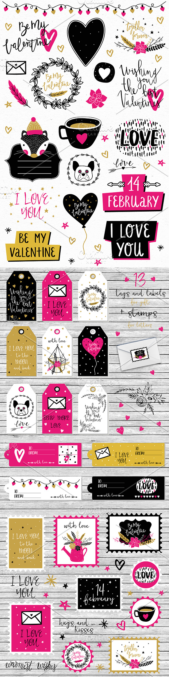 The Valentine's Day collection in Illustrations - product preview 3