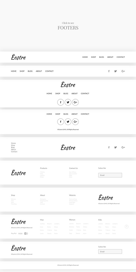 Eostre Ui Kit in UI Kits and Libraries - product preview 2