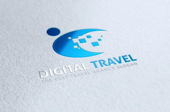 Digital Travel in Logo Templates - product preview 1