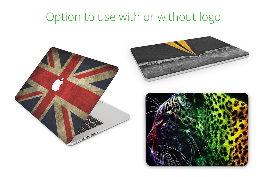 MacBook Pro Skin Design Mockup in Product Mockups - product preview 8