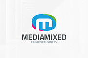 Media Mixed - Letter M Logo