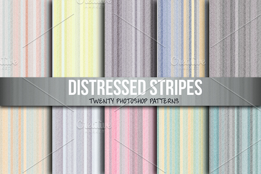 Distressed Stripes