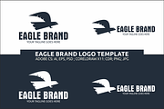 Flying Eagle Brand Logo Template