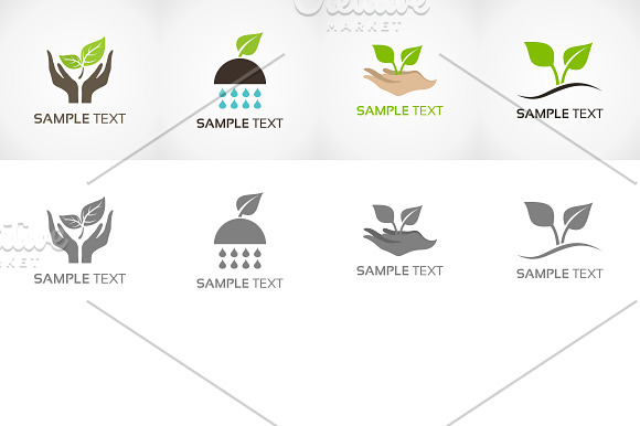 Sprout logo in Logo Templates - product preview 1