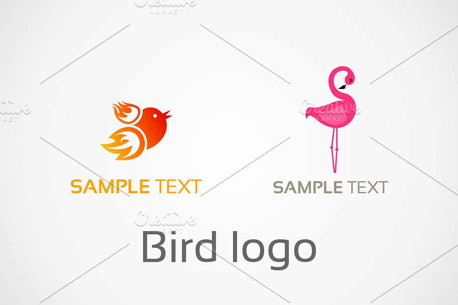 Bird logo in Logo Templates - product preview 8