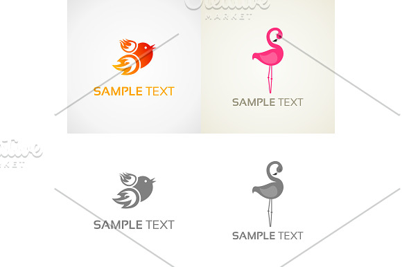 Bird logo in Logo Templates - product preview 1