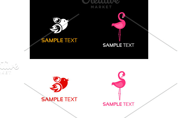Bird logo in Logo Templates - product preview 2