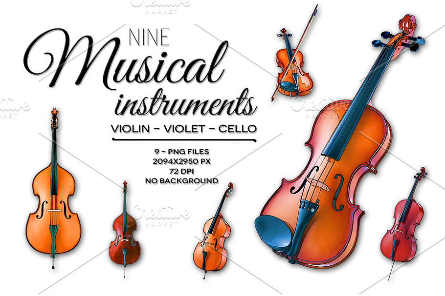 Nine Musical Instruments in Objects - product preview 8