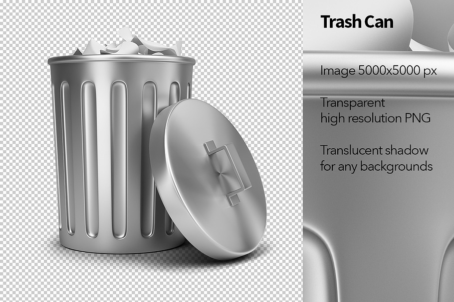 Trash Can in Objects - product preview 8
