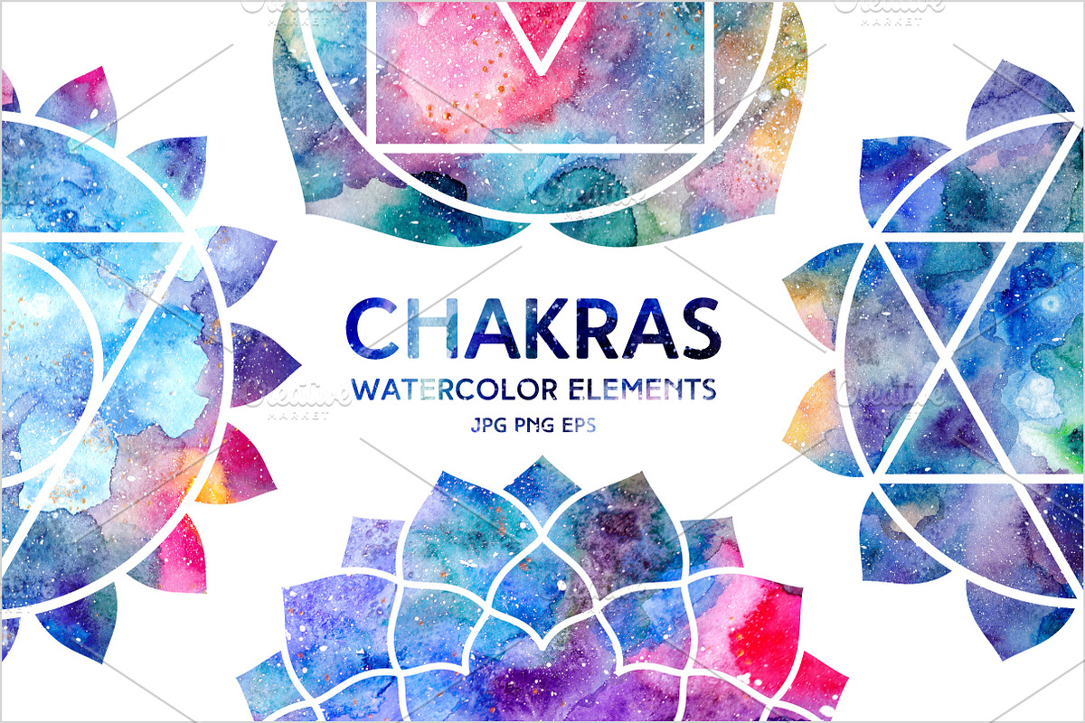 Chakras in Illustrations - product preview 8