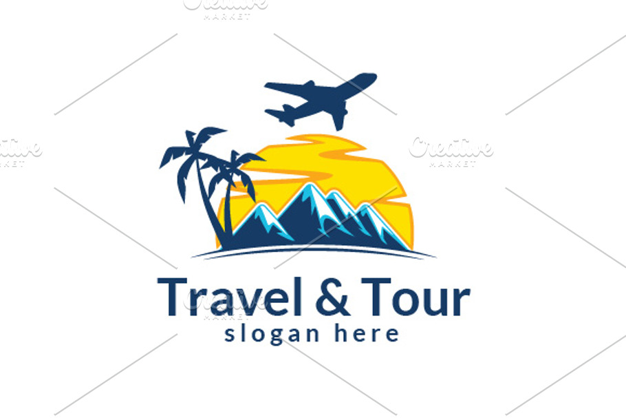 logo for tours and travels company