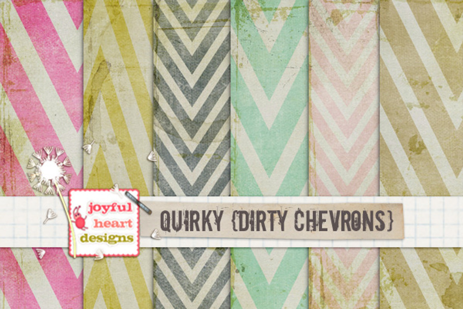 Quirky {dirty chevrons}