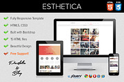 Esthetica - HTML5 & CSS3 Portfolio