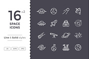 Space Icons 