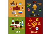 Russian food, culture and landmarks