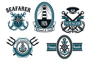 Nautical and marine emblems