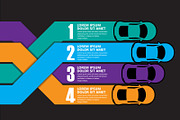 race car infographics