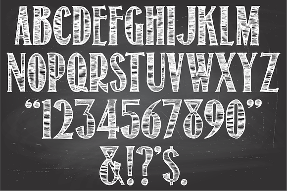 Return To Sender Font in Chalkboard Fonts - product preview 2