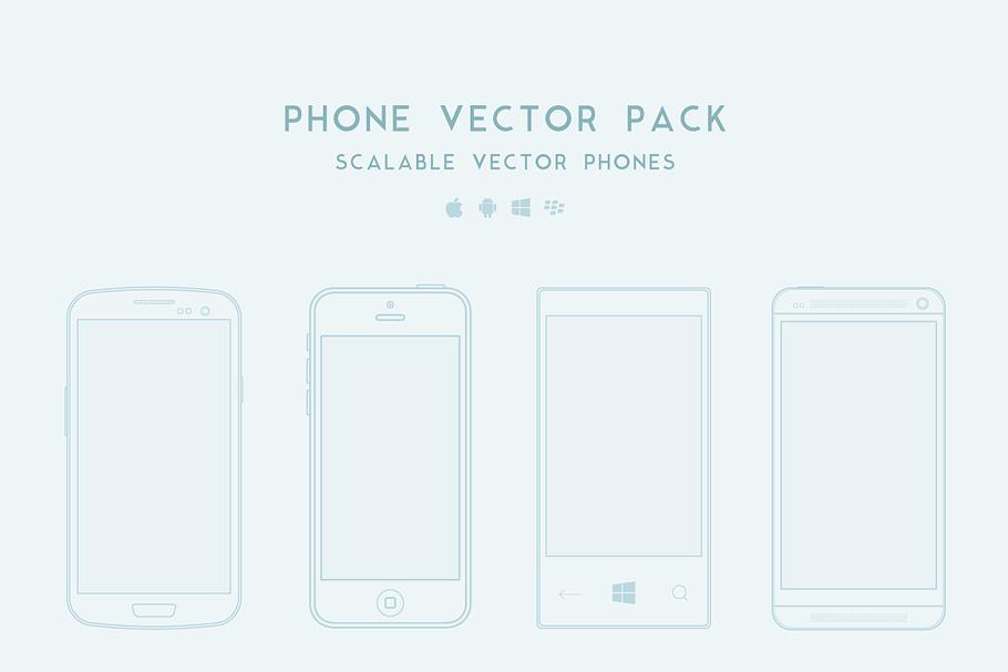 Phone Vector Pack