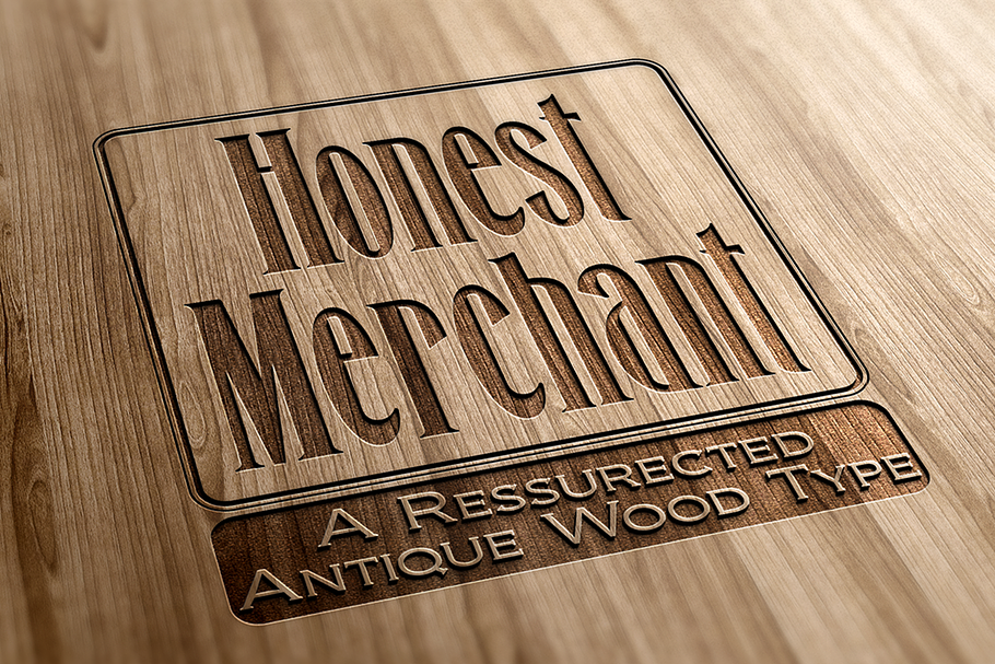 Honest Merchant Font in Fonts - product preview 8