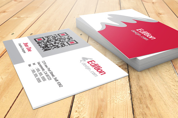 Edition Visiting Card in Business Card Templates - product preview 2