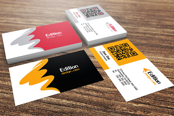 Edition Visiting Card in Business Card Templates - product preview 3