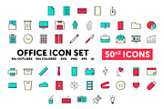 Office Icon Set - 50(x2) Icons