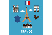 France travel and landmarks