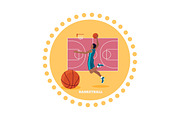 Basketball Sport Team Concept 