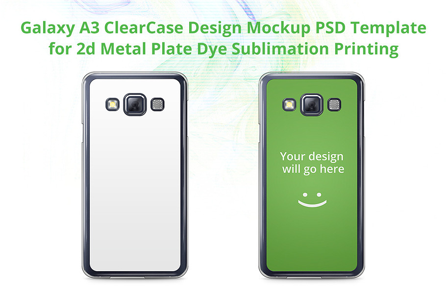  Galaxy A3 ClearCase Mock-up