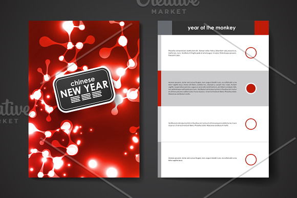 Chinese New Year Brochures in Brochure Templates - product preview 1