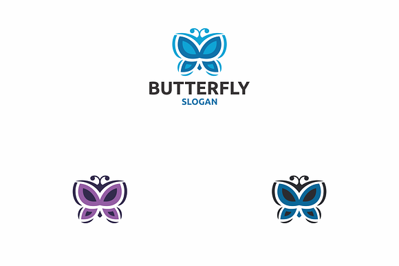 Butterfly in Logo Templates - product preview 1