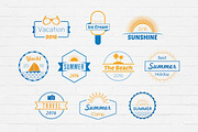 Summer Badges Logos