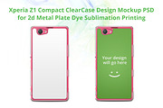 Xperia Z1 Compact ClearCase Mock-up