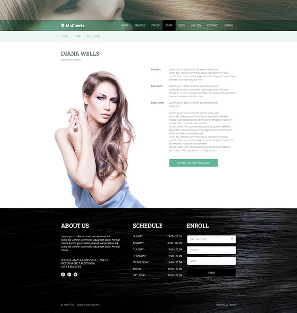 MaCherie — Wellness & Spa PSD Theme in Website Templates - product preview 12
