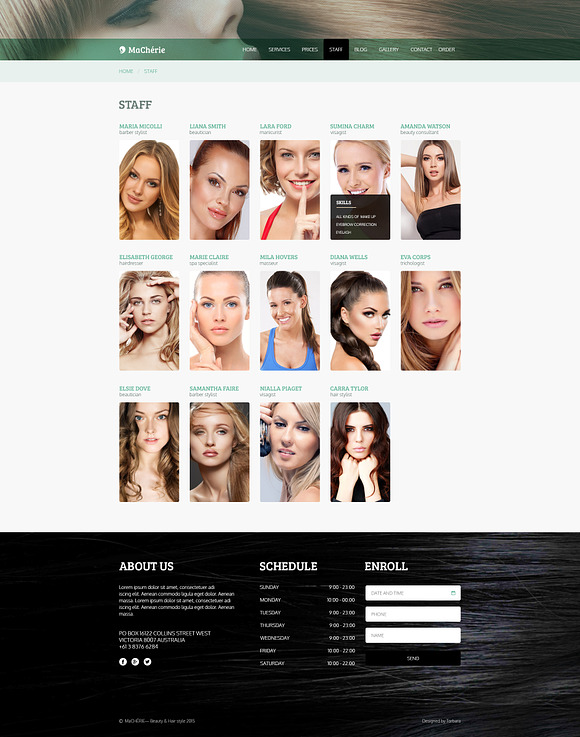 MaCherie — Wellness & Spa PSD Theme in Website Templates - product preview 13
