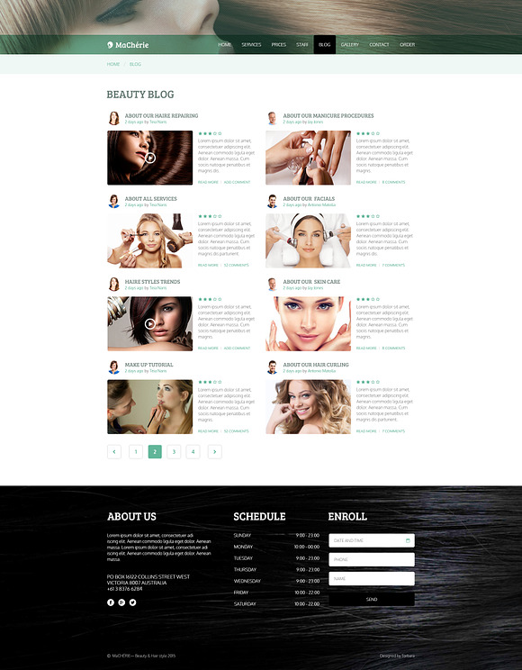 MaCherie — Wellness & Spa PSD Theme in Website Templates - product preview 14