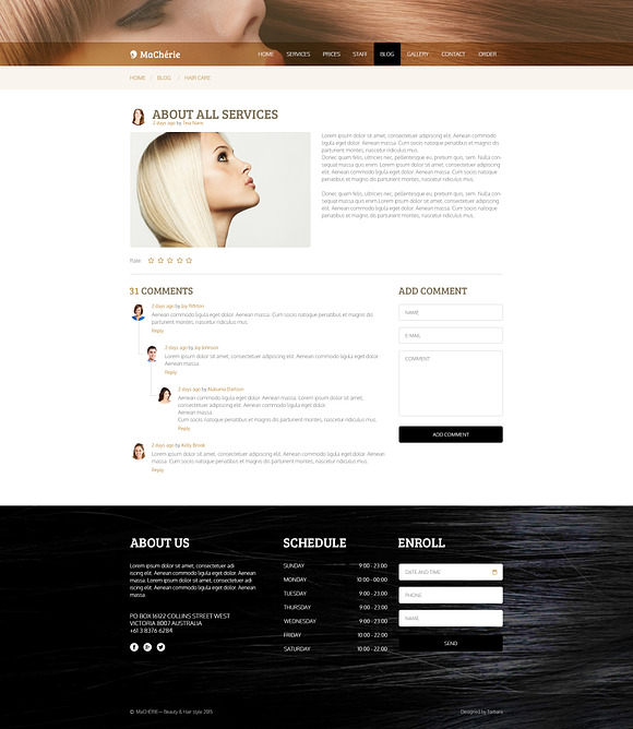 MaCherie — Wellness & Spa PSD Theme in Website Templates - product preview 25