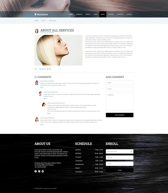 MaCherie — Wellness & Spa PSD Theme in Website Templates - product preview 40