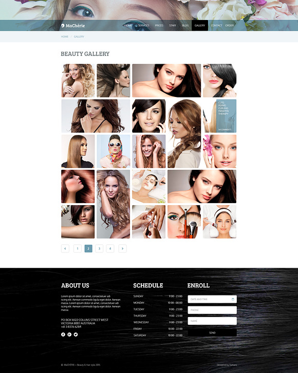 MaCherie — Wellness & Spa PSD Theme in Website Templates - product preview 41