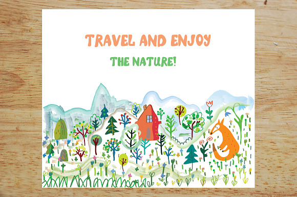 Tourism and travel vector set in Illustrations - product preview 3