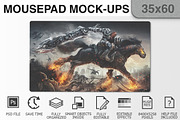 Mousepad Mockups - 35x60 - 1