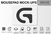 Mousepad Mockups - 40x30 - 1