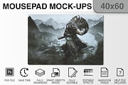 Mousepad Mockups - 40x60 - 1